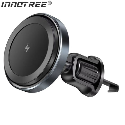 for Magsafe Car Mount Charger Wireless Car Charger Hands Free 15W Magnetic Car Phone Charger for Iphone Vent Phone Mount