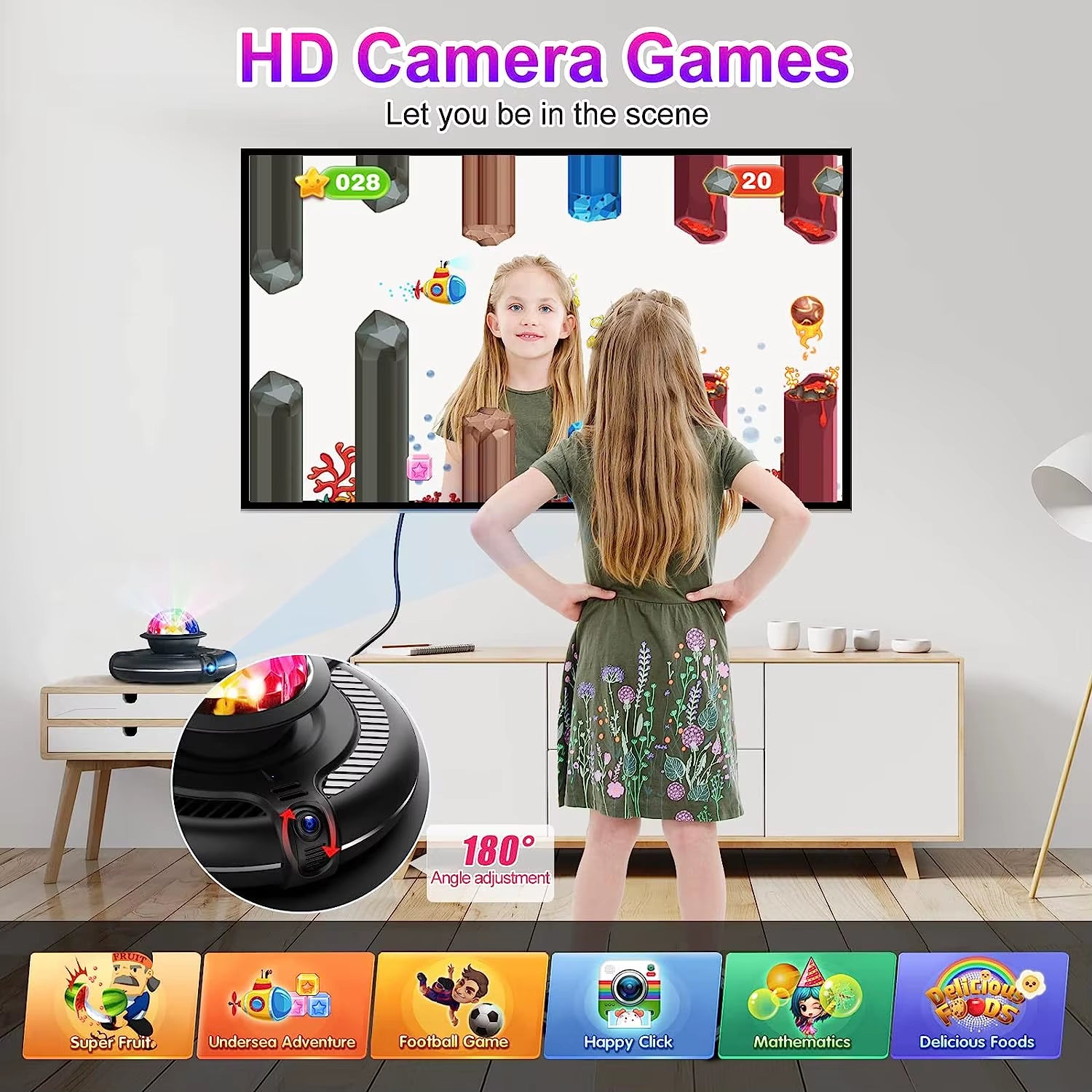 Dance Mat Game for TV/PC Family Sports Video Game Anti-Slip Music Fitness Carpet Wireless Double Controller Folding Dancing Pad