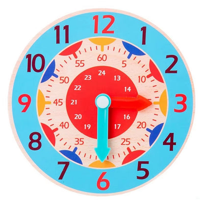 Montessori Children'S Clock Toys Cognitive Digital Time Fun Learning Games Clocks Early Learning Educational Toys for Children