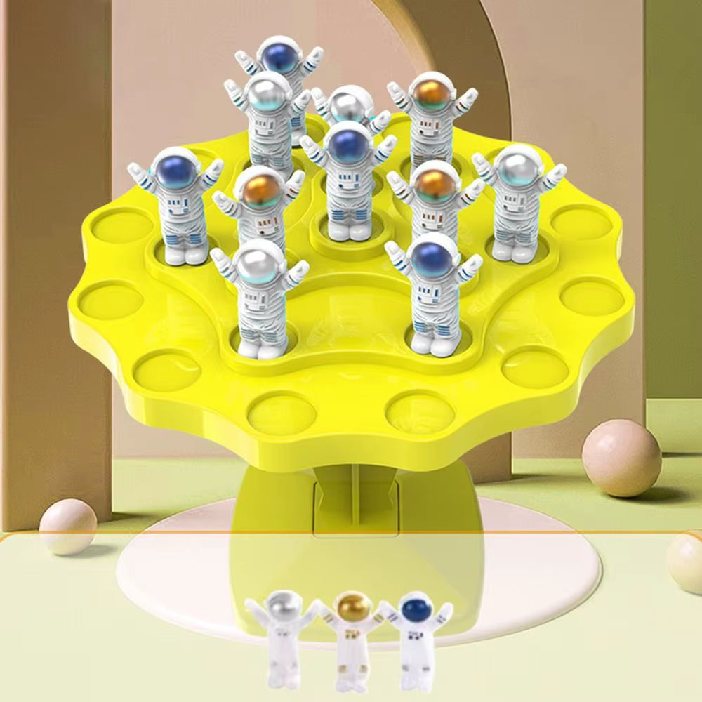 Fun Astronaut Frog Balancing Toy Balance Tree Puzzle Toy Balancing Board Parent-Child Interaction Table Games