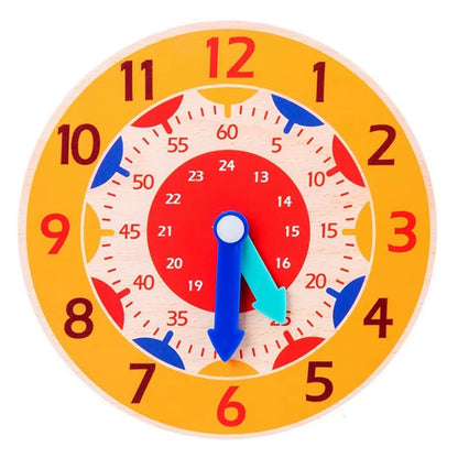 Montessori Children'S Clock Toys Cognitive Digital Time Fun Learning Games Clocks Early Learning Educational Toys for Children