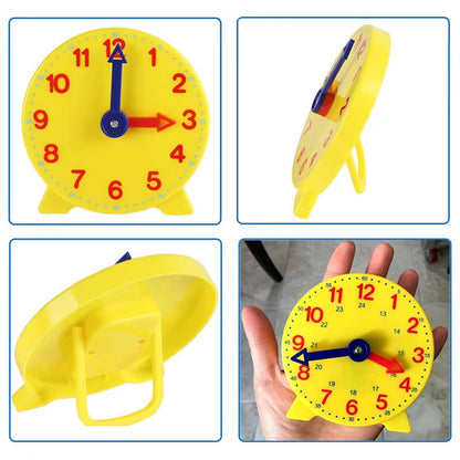 Montessori Children'S Clock Toys Cognitive Digital Time Fun Learning Games Clocks Early Learning Educational Toys for Children