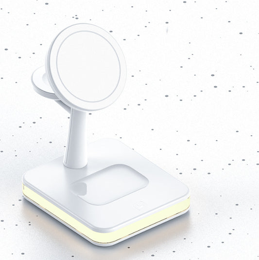 4 in 1 Magnetic Wireless Charger Stand Fast Charging Dock Station