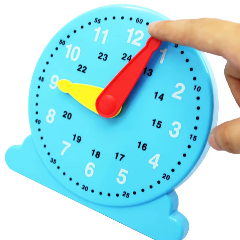 Montessori Children'S Clock Toys Cognitive Digital Time Fun Learning Games Clocks Early Learning Educational Toys for Children