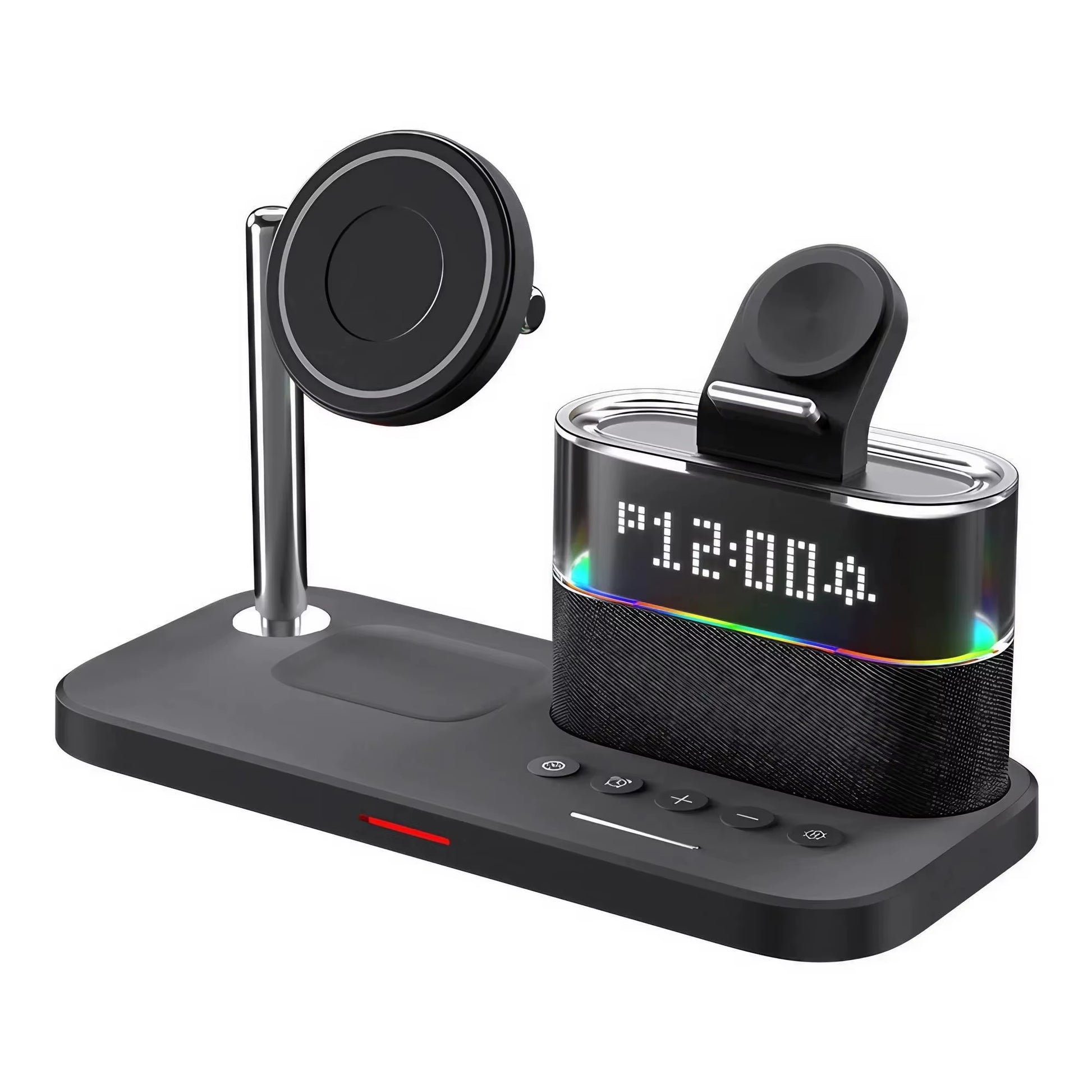Magnetic Wireless Charging Stand for Iphone 15/14/13/12, Iwatch Ultra/8/7/6/5, Airpods 3/2/Pro, Samsung