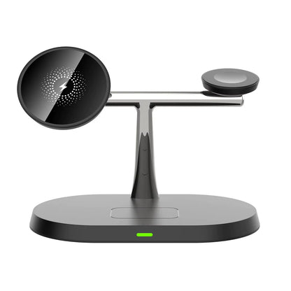 Magnetic Wireless Charging Stand for Iphone 15/14/13/12, Iwatch Ultra/8/7/6/5, Airpods 3/2/Pro, Samsung