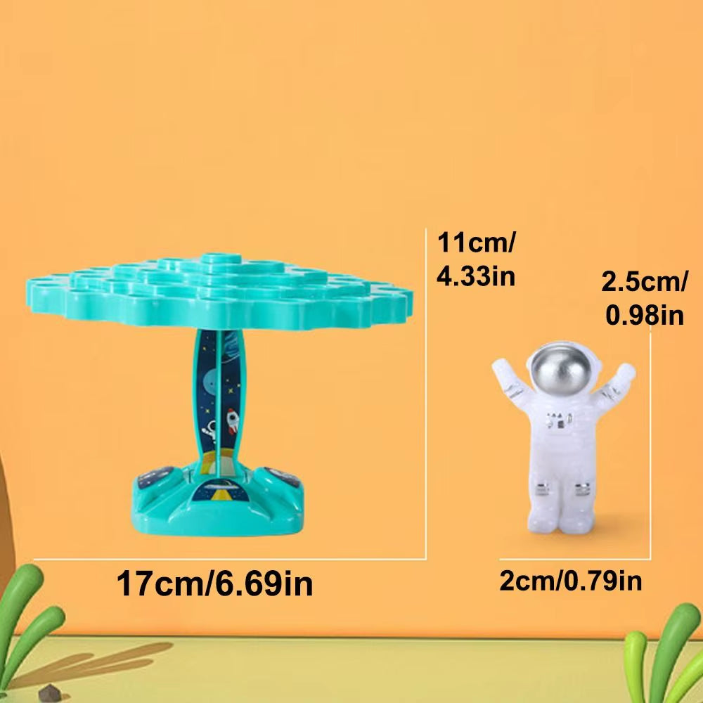 Fun Astronaut Frog Balancing Toy Balance Tree Puzzle Toy Balancing Board Parent-Child Interaction Table Games