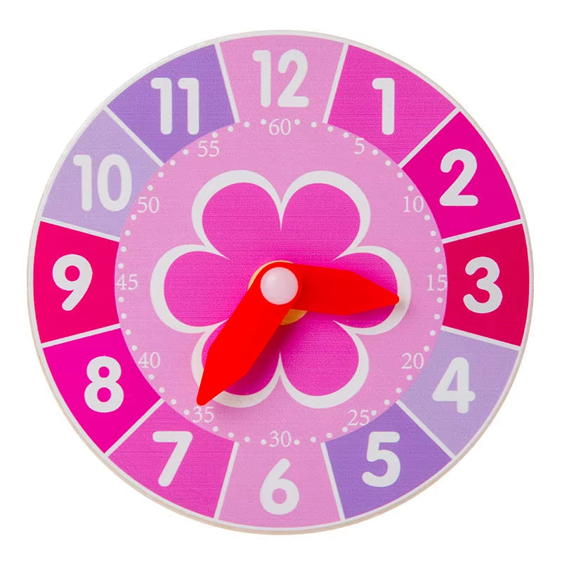 Montessori Children'S Clock Toys Cognitive Digital Time Fun Learning Games Clocks Early Learning Educational Toys for Children